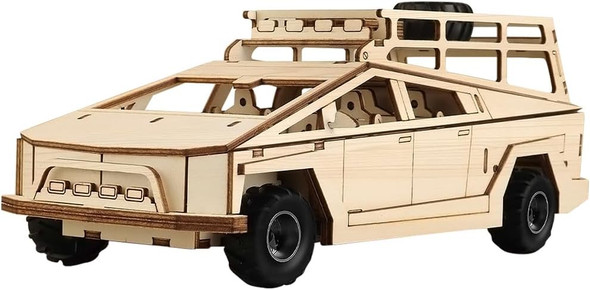 Sanyiyiba 3D Wooden Puzzles Pull Back Car Model Kit for Kids - Cyber Truck Building Set for AdultsKit 92 pcs Wood Craft Hobby for Teens Men Women Christmas
B0F5WJ7S2Z