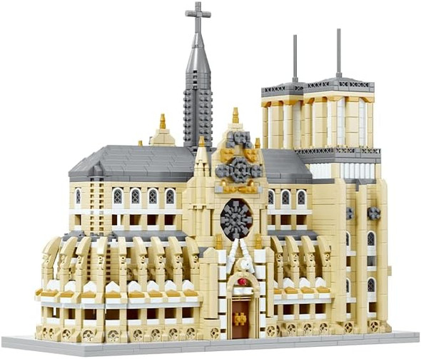 Semky Micro Mini Blocks Notre Dame de Paris Building and Architecture Model Set(2908Pieces) -3D Puzzle Castle Toys s for Kid and Adult
B098XKPRD6