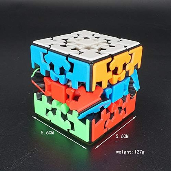 Sesyomr RainbowBox Gear Cube 3×3 Gear Magic Cube Stickerless 3D Puzzle Gear Cube Twisty 3D Puzzle Brain Teasers Puzzles Toys
B08CRLTF8V