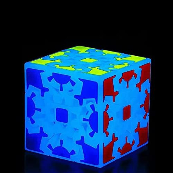 Shuyue 3x3 Fluorescent Speed Cube Glow in Dark Magic Speed Cube 3-D Brain Teasers IQ Puzzles for Kids and Adults (Gear Fluorescent)
B0C6L1323B