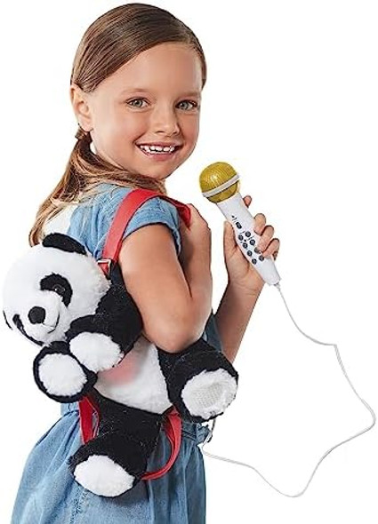 Singing Machine Portable Karaoke Machine for Kids Plush Toy Backpack with Microphone - The Sing Along Crew Big Pand (Black & White) - Built-In Karaoke Speaker with Songs Sound Effects & Recorder
B09M1PDPZ9 Singing Machine Portable Karaoke Machine for Kids Plush Toy Backpack with Microphone - The Sing Along Crew Big Pand (Black & White) - Built-In Karaoke Speaker with Songs Sound Effects & Recorder
B09M1PDPZ9
