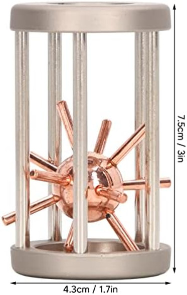 Srliya Trapped Spiked Ball Puzzle Brain Teaser Game for Adults with Smooth and Portable for Home and Office
B0DTQ5J43R