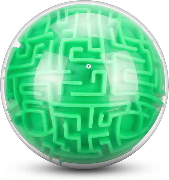 Sumind Maze Ball 3D Maze Puzzle Brain Teasers Games Gravity Plastic Handheld 3D Ball 4 Inches Puzzle Cube Ball Toy Sphere Educational Toys for Students Teens Adults(Green)
B0BBM7FSKJ