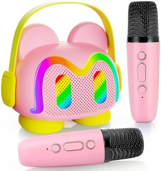 Sxjinglimy Mini Karaoke Machine for Kids Toddler Toys Kids Toys for Ages 8-13 Girl Birthday Mini Karaoke Machine with 2 Microphones
B0FJRWVK2W Sxjinglimy Mini Karaoke Machine for Kids Toddler Toys Kids Toys for Ages 8-13 Girl Birthday Mini Karaoke Machine with 2 Microphones
B0FJRWVK2W