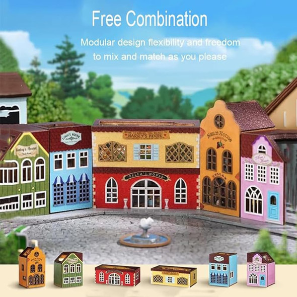 Topbsfarny DIY Miniature House Kit Miniatures Building Block Town Dollhouse Making Kit with Furnitures Tiny for Adults to Build 3D Wooden Crafts ModelHome Decor Birthday s for Family and Friend
B0D7S9CBN2 Topbsfarny DIY Miniature House Kit Miniatures Building Block Town Dollhouse Making Kit with Furnitures Tiny for Adults to Build 3D Wooden Crafts ModelHome Decor Birthday s for Family and Friend
B0D7S9CBN2