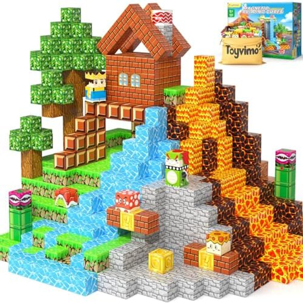 Toyvimo 100PCS Magnetic Blocks Magnetic Building Blocks Sensory Toys for Kids Ages 3-5 6-8 8-12 Kids Game Toys for 3+ Year Old Boys & Girls 3 4 5 6 7 8 9 10 Year Old Boy Birthday
B0DSBQ58W7