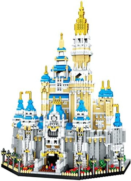 Tzfioy Fairyland Castle Building Blocks Set (5297Pcs) European Architecture Model Educational Toys Micro Bricks for Kids Adults
B099QNLNFX