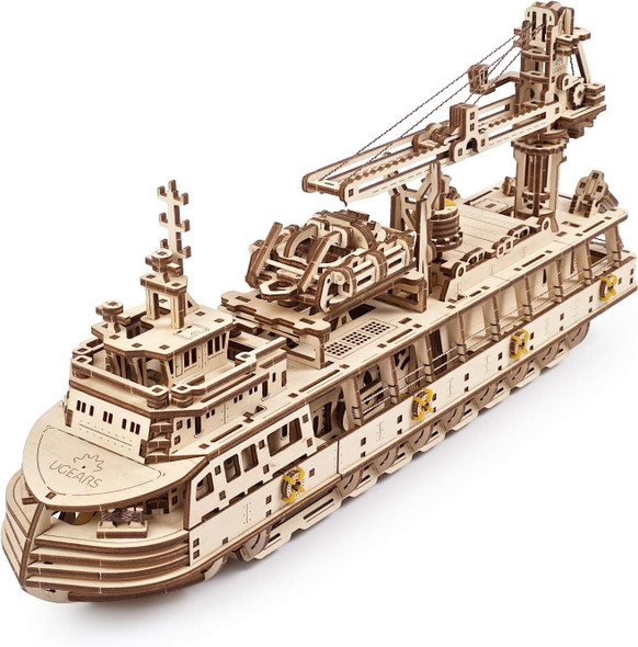 Ugears 3D Puzzles Research Vessel - DIY Model Ship 3D Idea - Unique and Creative Wooden Mechanical Models - Self Assembly Woodcraft Construction Kits
B08DQJKSCN Ugears 3D Puzzles Research Vessel - DIY Model Ship 3D Idea - Unique and Creative Wooden Mechanical Models - Self Assembly Woodcraft Construction Kits
B08DQJKSCN