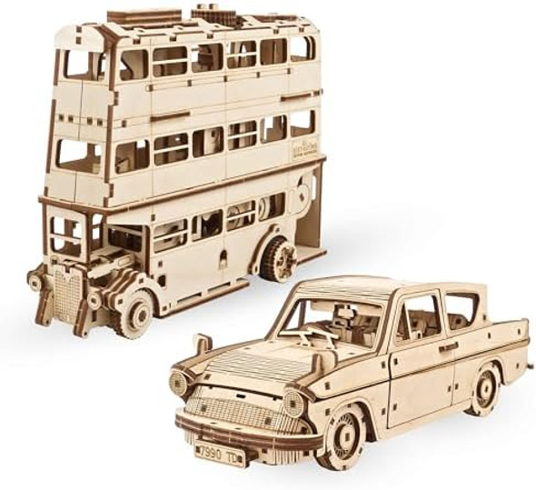 Ugears Bundle Magic Vehicles 2-in-1 3D Puzzles for Adults to Build Cars Model Building Wooden Puzzle Craft Kit - Car Model DIY Kit
B0CVBB32BY