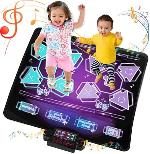 Uniqus d Extra Large Dance mat for Kids Ages 8-12 Kids Dance Mat Toys Electronic Dance Mats Music Dance Mats for Girls 8-12 Girls Toys Age 6-8 Dance Mat for Toddlers 3-5 Double Dance Mat
B0DJDG6RXR Uniqus d Extra Large Dance mat for Kids Ages 8-12 Kids Dance Mat Toys Electronic Dance Mats Music Dance Mats for Girls 8-12 Girls Toys Age 6-8 Dance Mat for Toddlers 3-5 Double Dance Mat
B0DJDG6RXR