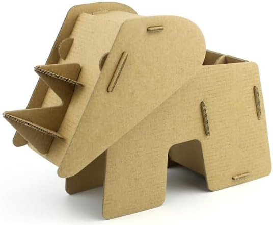 Uniqus 3D Cardboard Puzzle - Fun 3D Puzzles for Adults & Kids Easy to Assemble 3D Puzzle Eco-Friendly No Scissors or Glue Needed Perfect Sustainable (rhinocerosdogship)
B0F639LXV9