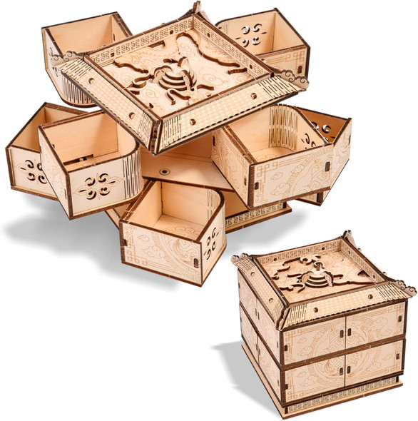Varbertos 3D Wooden Puzzle Mechanical Treasure Box of Dragon DIY Model Kits and 3D Puzzles for Adults Unique Wooden Puzzle for Adults Hobbies Projects Adult Building Sets for Women and Kids
B0D83QRL4R Varbertos 3D Wooden Puzzle Mechanical Treasure Box of Dragon DIY Model Kits and 3D Puzzles for Adults Unique Wooden Puzzle for Adults Hobbies Projects Adult Building Sets for Women and Kids
B0D83QRL4R