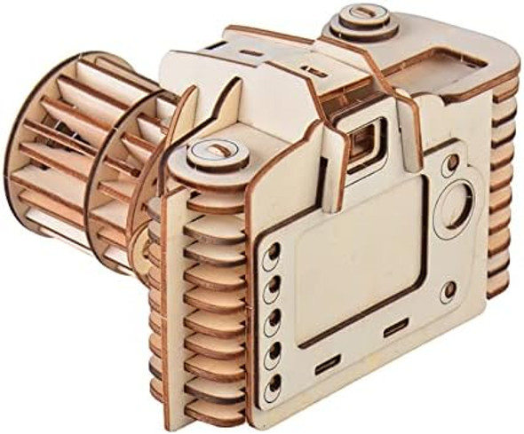 Vbestlife Camera Model Kits DIY Wooden 3D Jigsaw Puzzle Toy Building Kit 3-D Puzzles for Kid Child Birthday Puzzles
B0BNC447NH