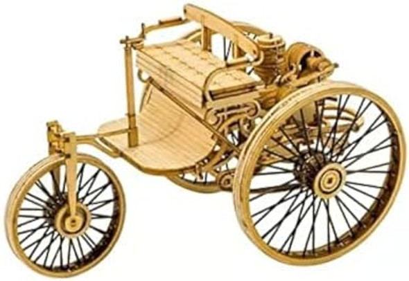 Viloga 3D Wooden Puzzle - Laser Cutting Vehicle Model Building Kit for Adults - The First Car in The World - Assembly Vintage Wood Model Car s for Men & Teens
B09XF38S5R