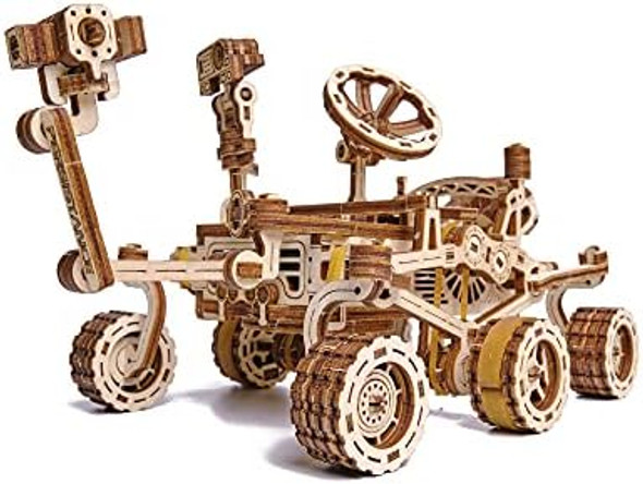 Wood Trick Mars Rover Mechanical 3D Wooden Puzzle - Rides up to 13 ft - 7.9x4.7 in - DIY Model Kit for Adults and Kids
B09GPDC6MC