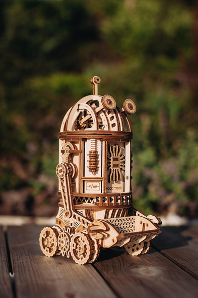 Wood Trick Space Junk Robot 3D Wooden Puzzles for Adults and Kids to Build - Rides up to 13 ft - 9.5x6.7 in - Model Kits for Adults - DIY Wooden Models for Adults to Build
B09GPBNKRM