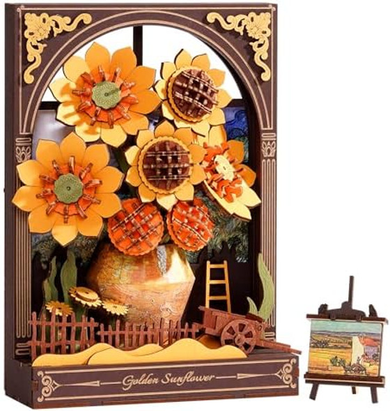 Wowood 3D Wooden Puzzles for Adults - Van Gogh Golden Sunflower DIY Model Building Kits with LED Light - Home Decor Wall Art & Unique Creative s for Art Lovers
B0F8PWVSC8 Wowood 3D Wooden Puzzles for Adults - Van Gogh Golden Sunflower DIY Model Building Kits with LED Light - Home Decor Wall Art & Unique Creative s for Art Lovers
B0F8PWVSC8
