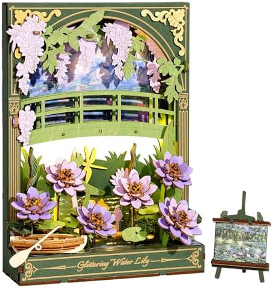 Wowood 3D Wooden Puzzles for Adults - Monet Water Lily DIY Model Building Kits with LED Light - Home Decor Wall Art & Unique Creative s for Art Lovers
B0F8Q46KP8 Wowood 3D Wooden Puzzles for Adults - Monet Water Lily DIY Model Building Kits with LED Light - Home Decor Wall Art & Unique Creative s for Art Lovers
B0F8Q46KP8