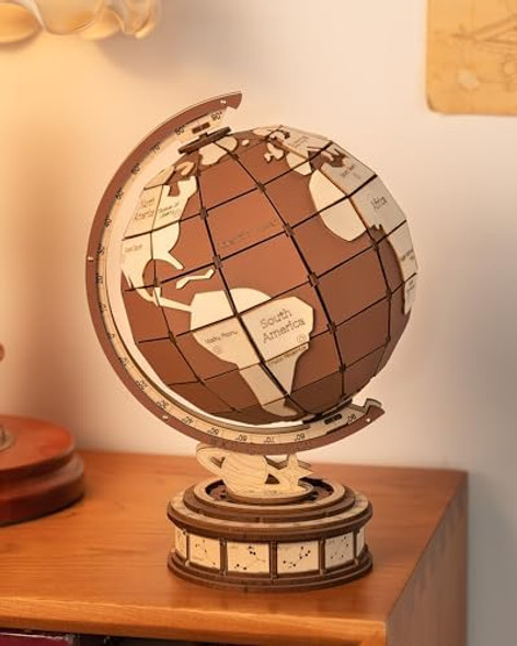Wowood 3D Puzzles Globe for Adults-Global Wonders 3D Wooden Puzzles Model Building Creation Set for Adults Home Decor/Creative s/DIY Crafts for Teens (277PCS)
B0D8JF33LT Wowood 3D Puzzles Globe for Adults-Global Wonders 3D Wooden Puzzles Model Building Creation Set for Adults Home Decor/Creative s/DIY Crafts for Teens (277PCS)
B0D8JF33LT