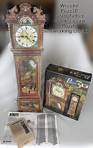 Wrebbit 3D 3D Grandfather Clock Puzzle 777pc
B00000GC6B Wrebbit 3D 3D Grandfather Clock Puzzle 777pc
B00000GC6B