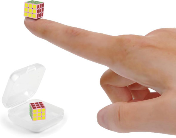 Xingletoys Mini Cube 3x3 - Smallest 1x1x1cm Magic Cube Puzzle for Kids and Adult (Blue)
B0CMQQQMKP