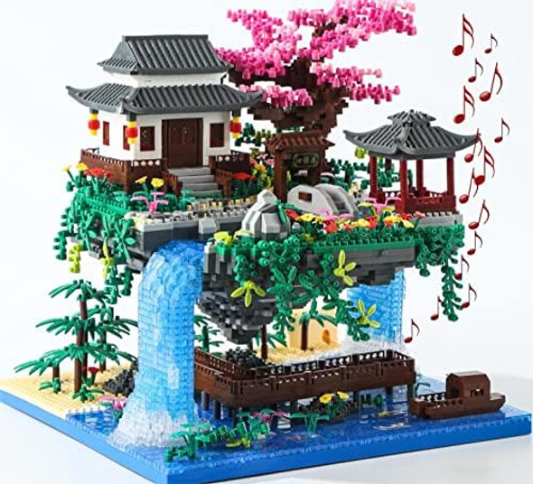Yushinv Cherry Blossom Tree Building Set with Box Original Music Cherry Blossom Tree House(Type :Symphony) Japanese Sakura Tree House Lights Building Kit3320 Pcs Cherry Bonsai Building Set.
B0BHZBSQTW