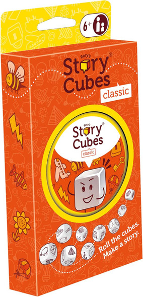 Zygomatic Asmodee Rory's Story Cubes Classic (Eco-Blister) - Spark Imagination with Limitless Storytelling Creative Game for Kids & Adults Ages 6+ 1+ Players 10 Minute Playtime
B08T5NLF5S