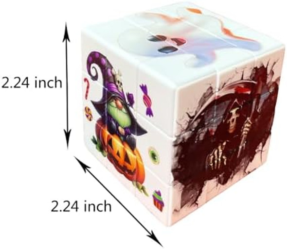 Zynofex Magic Cube Party Favors for Kids - Speed Cube Puzzle Toy Halloween Party Supplies & Classroom Rewards School Prizes Birthday/Christmas Stocking Stuffers Halloween Party Favors for Boys and Girls
B0FLKBWDW3