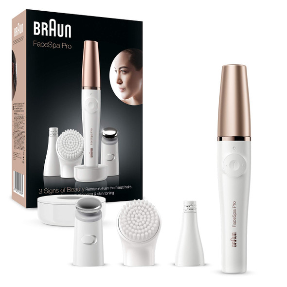 Braun Face Epilator Facespa Pro 911 Facial Hair Removal for Women 3 in 1 Epilating Cleansing Brush and Skin Toning with 3 extras Braun Face Epilator Facespa Pro 911 Facial Hair Removal for Women 3 in 1 Epilating Cleansing Brush and Skin Toning with 3 extras