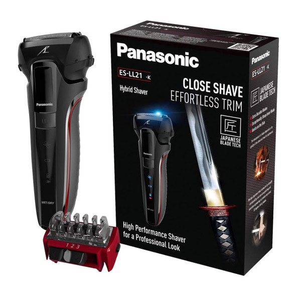 Panasonic ES LL21 Rechargeable 3 Blade Trimmer (UK 2 Pin Plug) Panasonic ES LL21 Rechargeable 3 Blade Trimmer (UK 2 Pin Plug)