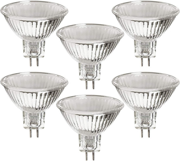 Mr16 Halogen Spot Light Bulb Down Reflector Lamp 75W 12V 2 Prong Stove Hood Range Lighting High Cri Warm White Gu5.3 75 Watt Dimmable Replacement Gl Fiber Optic Bab C Bright Kitchen 30°-45° I 6 Pack Mr16 Halogen Spot Light Bulb Down Reflector Lamp 75W 12V 2 Prong Stove Hood Range Lighting High Cri Warm White Gu5.3 75 Watt Dimmable Replacement Gl Fiber Optic Bab C Bright Kitchen 30°-45° I 6 Pack
