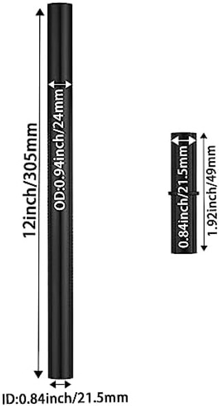 Flame Lamp Extension And Joint Connector Kit To Make Solar Torch Taller - 12 Inch 6 Sets