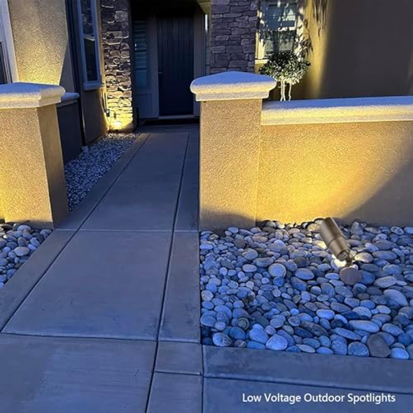 Arrownine Brass Landscape Spotlights For Low Voltage Landscape LightingTree Lights Pathway Walkway Yard Garden Driveway Outdoor Accent Lighting Antique Bronze Finish Warm White Mr16 Led Bulb Arrownine Brass Landscape Spotlights For Low Voltage Landscape LightingTree Lights Pathway Walkway Yard Garden Driveway Outdoor Accent Lighting Antique Bronze Finish Warm White Mr16 Led Bulb