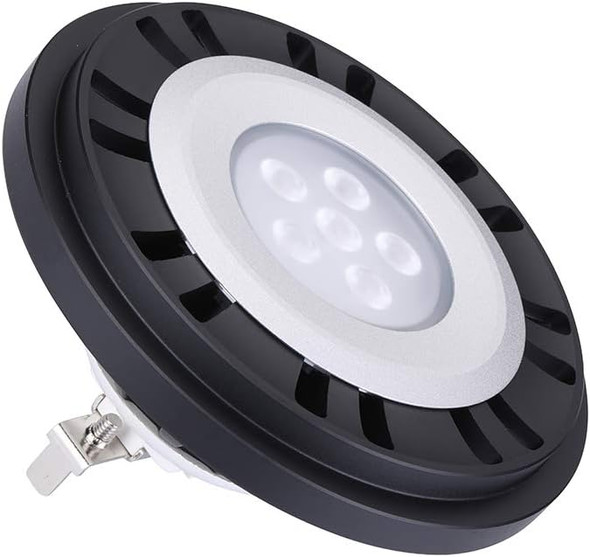 Arrownine Par36 Led Landscape Bulb 6W 9-17V Water Resistant For Landscape Lighting Outdoor Well Lights Flag Pole Tree Uplight Black Finish White 5000 Kelvin