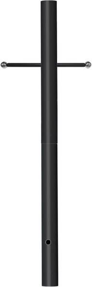 Cast Iron Light Post 76 Inch Height - 3 Inch Diameter Direct Burial Outdoor Lamp Post With Cross Arm Weather Resistant Black For Driveway Front Yard & Pathways Cast Iron Light Post 76 Inch Height - 3 Inch Diameter Direct Burial Outdoor Lamp Post With Cross Arm Weather Resistant Black For Driveway Front Yard & Pathways