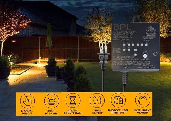 Best Pro Lighting Easy To Use 60W 120V Ac To 12V Dc Outdoor Low Voltage Transformer With Timer And Photocell Sensor Weatherproof Specially For Led Landscape Lighting Spotlight Pathway Light Etl Best Pro Lighting Easy To Use 60W 120V Ac To 12V Dc Outdoor Low Voltage Transformer With Timer And Photocell Sensor Weatherproof Specially For Led Landscape Lighting Spotlight Pathway Light Etl