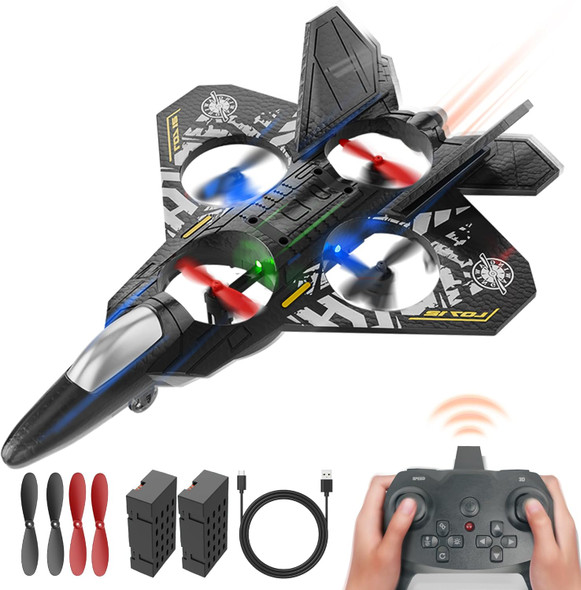 Bezgar Drones For Kids 2.4Ghz Rc Plane Remote Control Airplane Rc Helicopter 360° Flip Fighter Jet Toy With Colorful Led Navigation Light Blue Bezgar Drones For Kids 2.4Ghz Rc Plane Remote Control Airplane Rc Helicopter 360° Flip Fighter Jet Toy With Colorful Led Navigation Light Blue