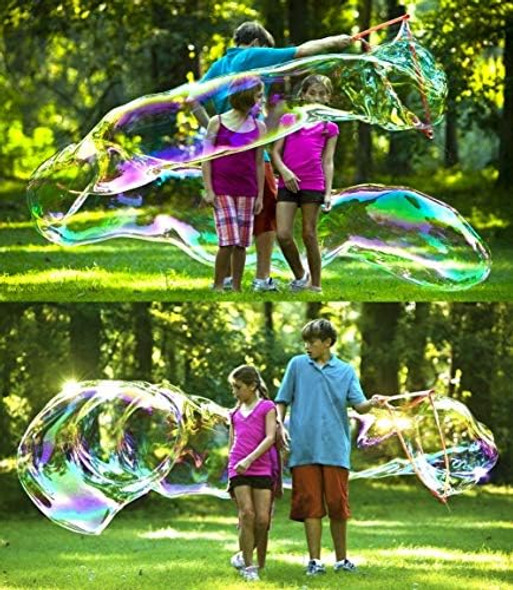 Bubblething Big Bubbles Wand And Book Easy For Kids Ages 6 To 96. Bubbles Really Big. (See Our Videos.)