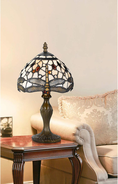 Cal Lighting Calbo-2378Ac Tiffany/Mica One Accent Table Lighting Accessories Multicolor Cal Lighting Calbo-2378Ac Tiffany/Mica One Accent Table Lighting Accessories Multicolor