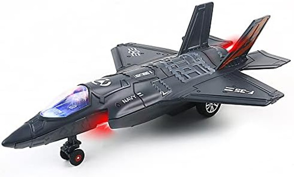 F35 Airplane Toy Fighter Jet Toy For Kids Pull Back Toy Jets Diecast Airplanes Model With Light & Sound Metal Airplane s For Kids Decor F35 Airplane Toy Fighter Jet Toy For Kids Pull Back Toy Jets Diecast Airplanes Model With Light & Sound Metal Airplane s For Kids Decor