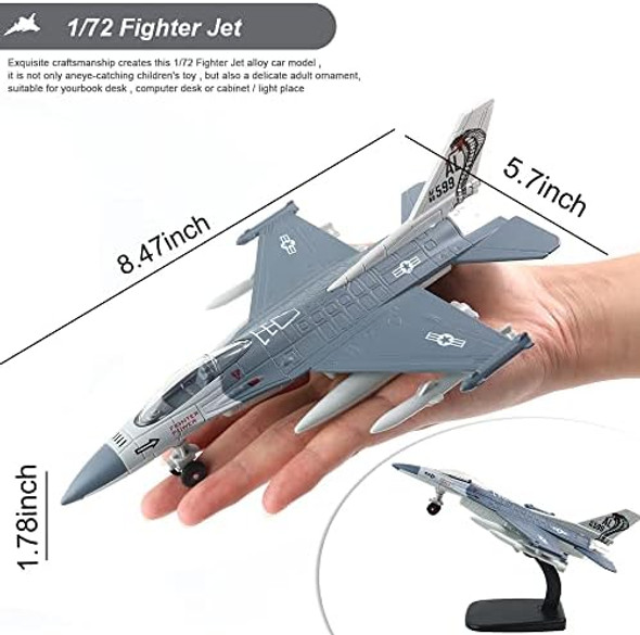 F16 Airplane Toy Fighter Jet Toy For Kids Pull Back Toy Jets Diecast Airplanes Model With Light & Sound Metal Airplane s For Kids Decor F16 Airplane Toy Fighter Jet Toy For Kids Pull Back Toy Jets Diecast Airplanes Model With Light & Sound Metal Airplane s For Kids Decor