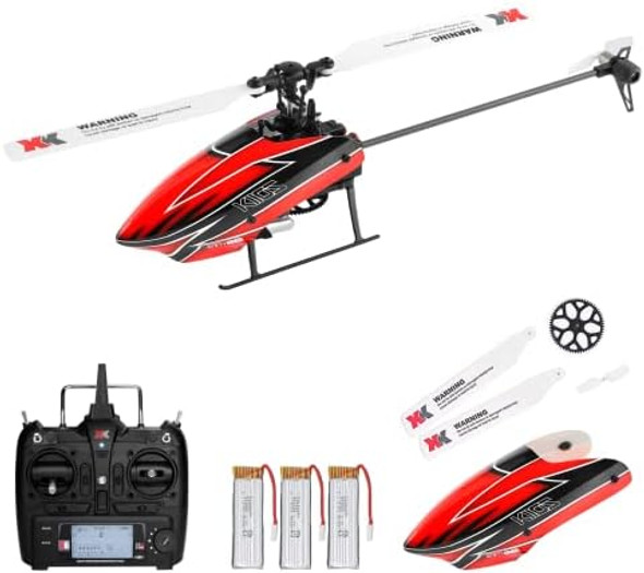 Ckyschn Remote Control Helicopter Wltoys K110S Rc Helicopters With 3D/6G Mode Gyro For Adults 6 Channel Rc Aircraft With Brushless Motor Mini Helicopter With 3 Batteries Ckyschn Remote Control Helicopter Wltoys K110S Rc Helicopters With 3D/6G Mode Gyro For Adults 6 Channel Rc Aircraft With Brushless Motor Mini Helicopter With 3 Batteries