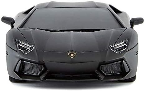 Cmj Rc Cars Lamborghini Lp700-4 Remote Control Rc Car Officially Licensed 1:24 Scale Working Lights 2.4Ghz. Great Kids Play Toy Auto (Black)