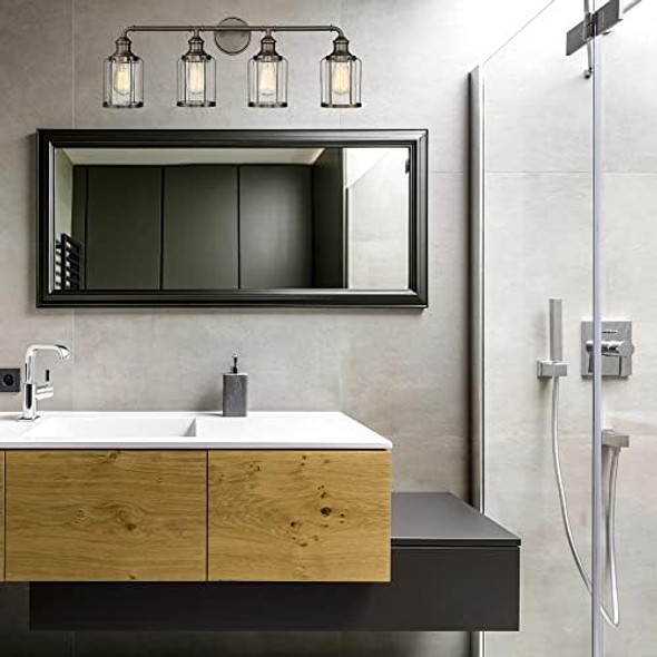 Designers Fountain 91304-Scb Anson 4 Light Bath Bar Designers Fountain 91304-Scb Anson 4 Light Bath Bar