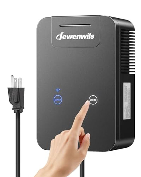 Dewenwils 300W Low Voltage Landscape Transformer Wifi With 2 Zones Outdoor Landscape Lighting Transformer 120V Ac To 12/15V Ac Compatible With Alexa & Google Assistant Etl Fcc Listed