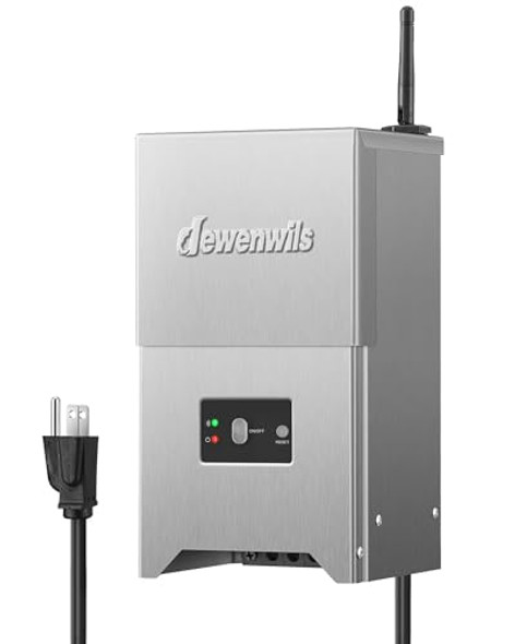 Dewenwils Outdoor Low Voltage Transformer Landscape Transformer For Outdoor Lighting Spot Lighting Landscape Lights