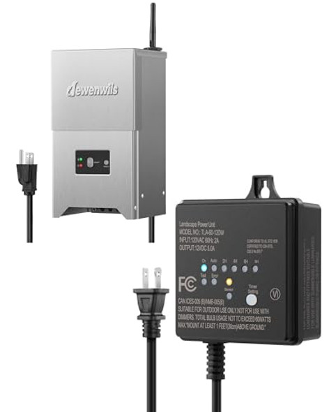 Dewenwils Outdoor Low Voltage Transformer Landscape Transformer For Outdoor Lighting Spot Lighting Landscape Lights Dewenwils Outdoor Low Voltage Transformer Landscape Transformer For Outdoor Lighting Spot Lighting Landscape Lights