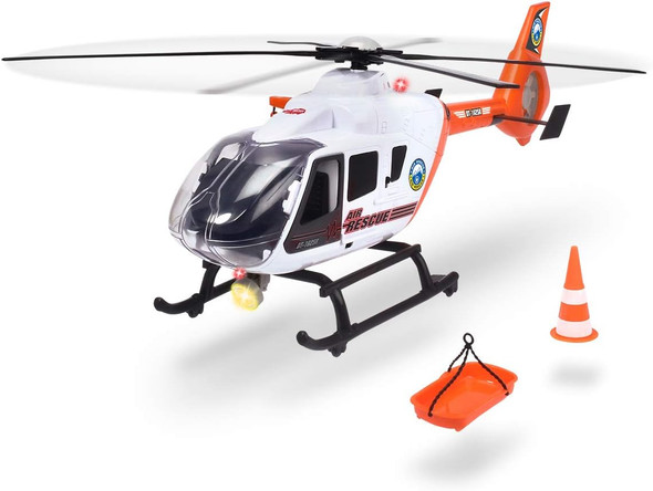 Dickie Toys Light And Sound Sos Rescue Helicopter With Moving Rotor Blades 25"