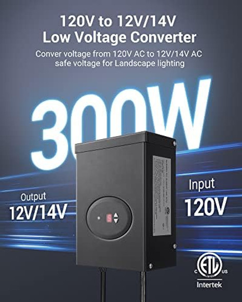 Dewenwils 300W Low Voltage Landscape Transformer Outdoor Bollard Lights With Timer Photocell Sensor Compatible With Smart Home System Motion Sensor Dewenwils 300W Low Voltage Landscape Transformer Outdoor Bollard Lights With Timer Photocell Sensor Compatible With Smart Home System Motion Sensor