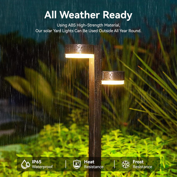 Solar Pathway Lights Outdoor Waterproof 6 Pack With 12 Head Solar Lights Outdoor Super Bright Up To 12Hrs Auto On/Off Garden Light For Yard Patio Path Walkway Driveway Outside Decor Solar Pathway Lights Outdoor Waterproof 6 Pack With 12 Head Solar Lights Outdoor Super Bright Up To 12Hrs Auto On/Off Garden Light For Yard Patio Path Walkway Driveway Outside Decor